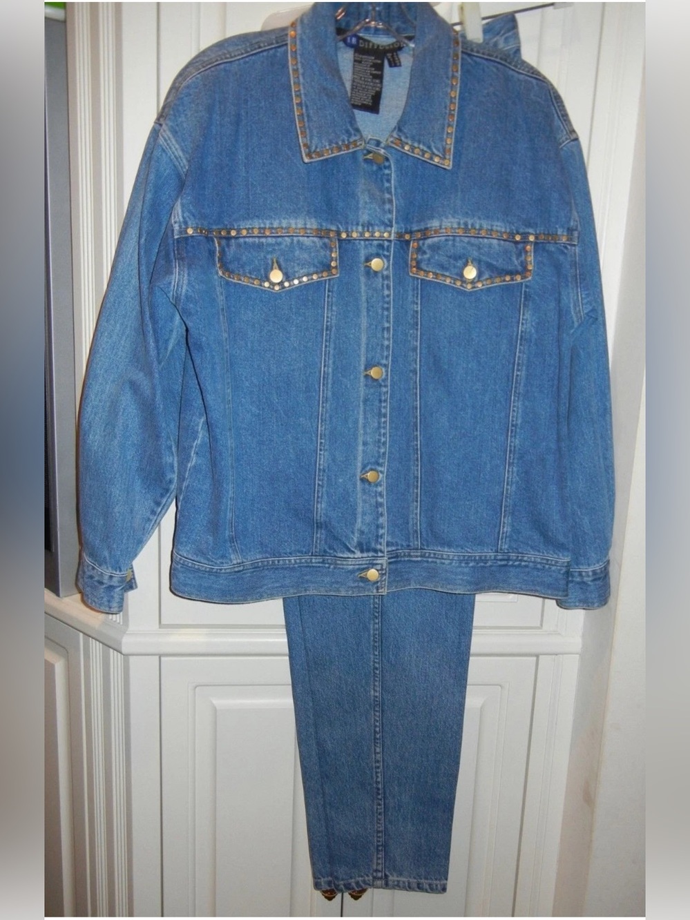 Women's 2-Piece Denim Outfit by IB Diffusion - Size 8 Regular